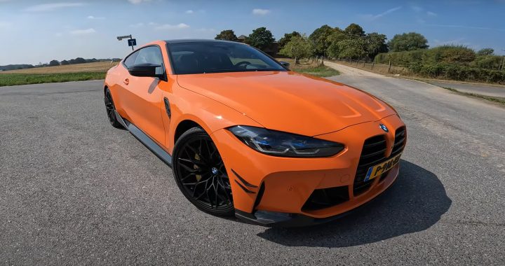 BMW M4 Fire Orange с деталями M Performance стоит 200 000 евро
