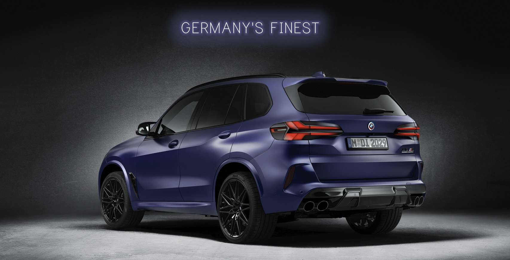 BMW X5M Facelift 2024: на рендере показали дизайн задней части